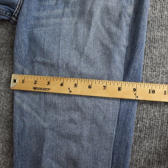 Reformation Jeans Womens 28 Fawcett Wide Leg Cropped Celtic Wash Denim Blue Chic - Picture 13 of 15